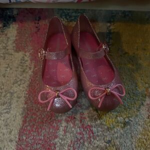 Pink mini Melissa flat